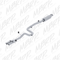 MBRP 2014-2015 Ford Fiesta 1.6L Ecoboost 3" Cat Back, Dual Outlet, T409  -- S4202409