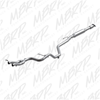 MBRP 2013-2015 Hyundai Veloster Turbo 2.5" Cat Back, Dual Exit, T409  -- S4700409