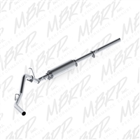 MBRP 2009-2013 Chevy/GMC 1500 4.8/5.3L RC/EC/CC (excluding 8' bed) Cat Back, Single Side, Aluminized  -- S5054P