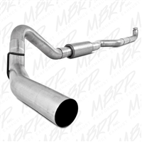 MBRP 2001-2007 Chevy/GMC 2500/3500 Duramax 4" Down Pipe Back, Single Side, Off-Road (includes front pipe)  -- S6004P