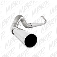 MBRP 1999-2003 Ford F-250/350 7.3L, all models 5" Turbo Back, Single Side Exit, T409  -- S6222409