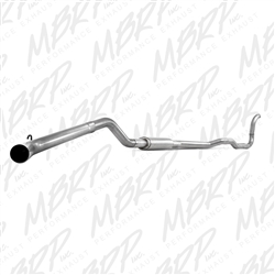 MBRP 1988-1993 Dodge/Chrysler 2500/3500 5.9L Cummins 4WD 4" Turbo Back, Single Side Exit Exhaust Note: fits 4WD ONLY  -- S6150P