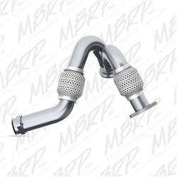 MBRP 2003-2007 Ford 6.0L Powerstroke Turbo Up-Pipe, dual, Aluminized  -- FAL2313