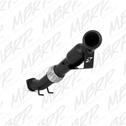 MBRP 2013-2015 Ford Focus ST 2.0L Ecoboost 3" Turbo Down Pipe. Black finish  -- FG012BLK