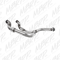 MBRP 2011-2014 Ford F150, V6 Ecoboost Y Pipes with Catalytic Converters  -- FGS9010