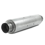 MBRP Universal Diesel Muffler 4" inlet/outlet Aluminized  -- M1004A