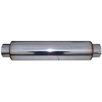 MBRP Universal Diesel Muffler 4" Inlet /Outlet  24" Body  30" Overall T304  -- M1031