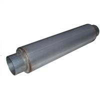 MBRP Universal Diesel Muffler 4" Inlet /Outlet  24" Body  30" Overall, Aluminized  -- M2029