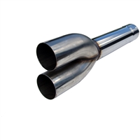 MBRP Universal Diesel Dual Muffler Delete Pipe  4" Inlet /Outlet  27.5" Overall, T409  -- MDDS927