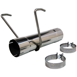 MBRP 2007-2008 Dodge/Chrysler Replaces all 17" overall length mufflers 17" Muffler Delete Pipe, T304  -- MDS017