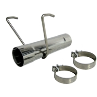 MBRP 2007-2008 Dodge/Chrysler Replaces all 17" overall length mufflers 17" Muffler Delete Pipe, T409  -- MDS9017