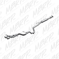 MBRP 2013-2015 Hyundai Veloster Turbo 2.5" Cat Back, Dual Exit, T304 with Tips  -- S4701304