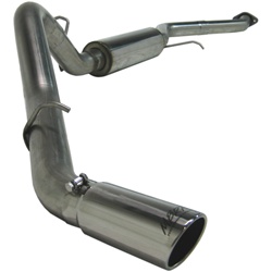 MBRP 2003-2007 Chevy/GMC 1500 Classic 4.8/5.3L EC/CC-SB Cat Back, Single Side, T409  -- S5014409