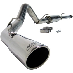 MBRP Exhaust XP Series 2007-2008 Chevrolet Silverado/ GMC Sierra 1500 4.8/5.3/6.0L Extended Cab/Crew Cab- Short Bed Cat Back, Single Side, T409 -- S5036409