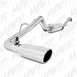 MBRP 2004-2012 Chevy/GMC Colorado/Canyon 2.8/2.9/3.5/3.7L EC/CC-SB Cat Back, Single Side, T409  -- S5046409