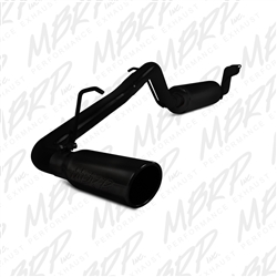 MBRP 2004-2012 Chevy/GMC Colorado/Canyon 2.8/2.9/3.5/3.7L EC/CC-SB Cat Back, Single Side, Aluminized  -- S5046BLK