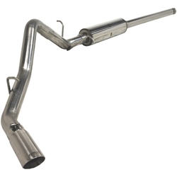 MBRP 2009-2013 Chevy/GMC 1500 4.8/5.3L RC/EC/CC (excluding 8' bed) Cat Back, Single Side, T304  -- S5054304