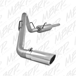 MBRP 2004-2005 Dodge/Chrysler Ram Hemi 1500 5.7L SC/CC-SB Cat Back, Single Side, Aluminized  -- S5104AL