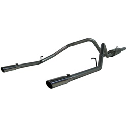 MBRP 2004-2005 Dodge/Chrysler Ram 1500 4.7L SC/CC-SB 3" Cat Back, Dual Split Rear, Aluminized  -- S5106AL