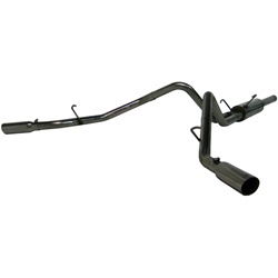 MBRP Exhaust Pro Series 2003 Dodge Ram 1500 5.7L Hemi, Regular Cab/ Crew Cab-Short Bed Cat Back, Dual Split Side, T304 -- S5110304
