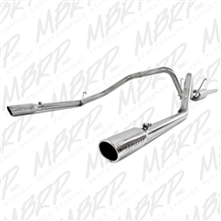 MBRP 2006-2008 Dodge/Chrysler Ram Hemi 1500 5.7L SC/CC-SB 3" Cat Back, Dual Split Rear, T409  -- S5126409