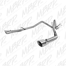 MBRP 2009-2015 Dodge/Chrysler Ram 1500 5.7L Cat Back, Dual Split Rear, AL (through stock bumper)  -- S5146AL