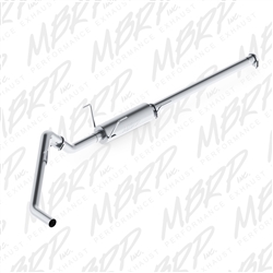 MBRP 2003-2013 Dodge/Chrysler 5.7L Hemi 3"Cat Back, Single Side Exit, Aluminized  -- S5148P