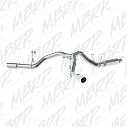 MBRP 2014-2016 Dodge/Chrysler Ram 2500 6.4L 4" Cat Back, Dual Split Side Exit, T409 --  S5151409