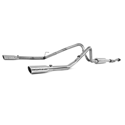 MBRP 2011-2014 Ford F150 2.5" Cat Back, Dual Rear Exit, T409  -- S5234409