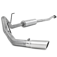 MBRP 2011-2014 Ford F150, V6 Ecoboost 3" Cat Back, Single Side Exit, Aluminized  -- S5236AL