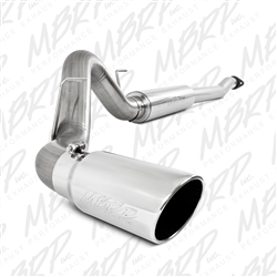 MBRP 2011-2014 Ford F150, V6 Ecoboost 4" Cat Back, Single Side Exhaust, T304  -- S5248304