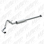 MBRP 2015 Ford F150 3" Cat Back, Single Side Exit, T409  -- S5256409