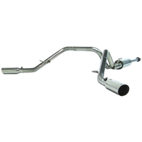 MBRP 2005-2012 Toyota Tacoma 4.0L, EC/CC-SB Cat Back, Dual Split Side, T304  -- S5300304