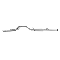 MBRP 2009-2015 Toyota 4.6L/5.7L V8, DC-Std., CM-SB & RC-LB Cat Back, Dual Split Rear, Aluminized  -- S5312AL