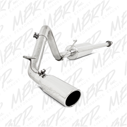 MBRP 2005-2015 Toyota 4.0L, EC/CC-SB Cat Back, Single Side, Aluminized  -- S5326AL