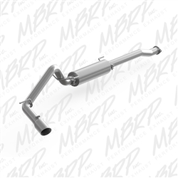 MBRP 2016 Toyota Tacoma 3.5L 3" Cat Back, Single Side Exit, T409  -- S5338409