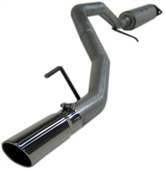 MBRP 2006-2008 Jeep Cat Back, Single Side, Aluminized  -- S5504AL