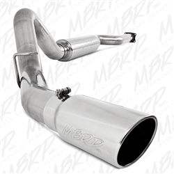 MBRP 2001-2005 Chevy/GMC 2500/3500 Duramax, EC/CC 4" Cat Back, Single Side, T409  -- S6000409