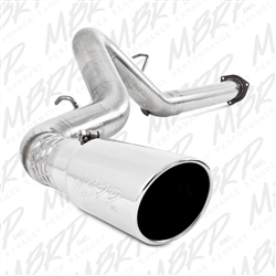 MBRP 2007-2010 Chevy/GMC 2500/3500 Duramax, All LMM 4" Filter Back, Single Side Exit, T409  -- S6026409