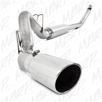 MBRP 1994-2002 Dodge/Chrysler 2500/3500 Cummins 4" Turbo Back, Single Side (94-97 Hanger HG6100 req.), T409  -- S6100409