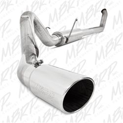 MBRP 2003-2004 Dodge/Chrysler 2500/3500 Cummins 4" Turbo Back, Single Side, T409  -- S6104409
