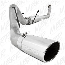 MBRP 2003-2004 Dodge/Chrysler 2500/3500 Cummins 4" Turbo Back, Single Side, Aluminized  -- S6104AL