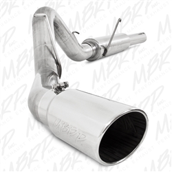 MBRP 2004.5-2007 Dodge/Chrysler 2500/3500 Cummins "600/610" 4" Cat Back, Single Side Exit, T409  -- S6108409