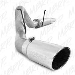 MBRP 2004.5-2007 Dodge/Chrysler 2500/3500 Cummins "600/610" 4" Cat Back, Single Side Exit, Aluminized  -- S6108AL