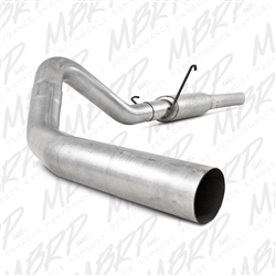 MBRP 2004.5-2007 Dodge/Chrysler 2500/3500 4" Cat Back, Single Side  -- S6108P