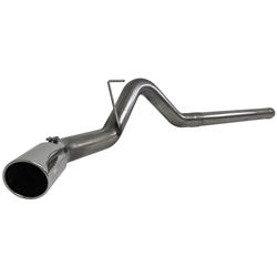 MBRP 2010-2012 Dodge/Chrysler 2500/3500 Cummins 6.7L 4" Filter Back, Single Side Exit, T409 -- S6130409