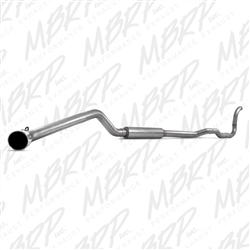 MBRP 1988-1993 Dodge/Chrysler 2500/3500 Cummins 4WD 4" Turbo Back, Single Side Exit Exhaust Note: fits 4WD ONLY  -- S6150AL