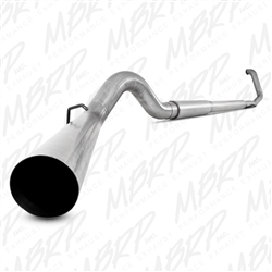 MBRP 1999-2003 Ford F-250/350 7.3L, all models 5" Turbo Back, Single Side Exit, Aluminized -- S6222AL