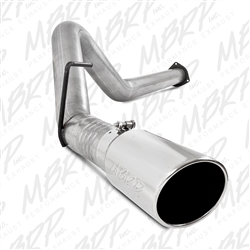 MBRP 2011-2014 Ford F-250/350/450 6.7L 4" Filter Back, Single Side Exit  -- S6248AL