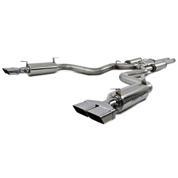 MBRP 2008-2014 Dodge/Chrysler Challenger SRT8, 6.1L Hemi Cat Back, Dual Split Rear, T304  -- S7110304